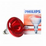 Lampada Infrarossi per Riscaldamento 150W Rossa PHILIPS
