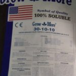 Concime NPK 30-10-10 - GROW MORE 11kg