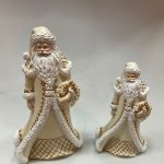 Babbo Natale Resina Bianco - L'Arte di Nacchi